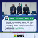 Mesa diretora para o biênio 2023/2024